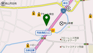 からあげやカリッジュ 泉田店の地図画像