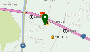 からあげやカリッジュ サニーアクシス南国店の地図画像