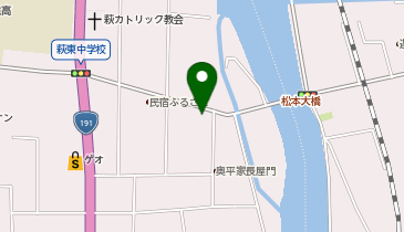 からあげやカリッジュ 萩店の地図画像