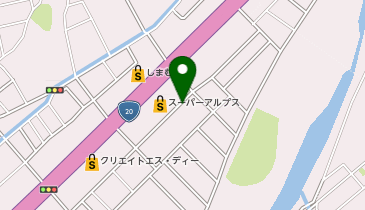 クイックカットBB スーパーアルプス豊田南店の地図画像