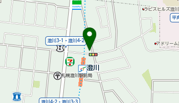 クイックカットBB 澄川駅前店の地図画像
