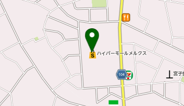 クイックカットBB ミスターマックス伊勢崎店の地図画像