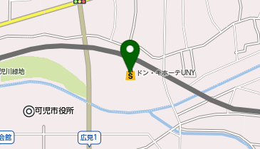 クイックカットBB ドン・キホーテUNY可児店の地図画像