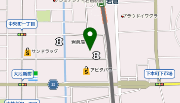 クイックカットBB アピタ岩倉店の地図画像