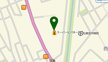 クイックカットBB スーパービバホーム手稲富丘店の地図画像