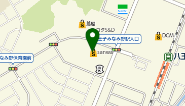 クイックカットBB 三和八王子みなみ野店の地図画像