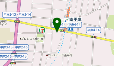 クイックカットBB 南平岸店の地図画像