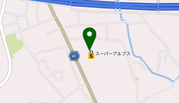 クイックカットBB スーパーアルプス日野店の地図画像