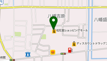 クイックカットBB ラ・ムー八幡店の地図画像