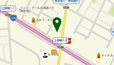 星乃珈琲店 札幌厚別店の地図画像