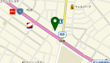 星乃珈琲店 相模原清新店の地図画像