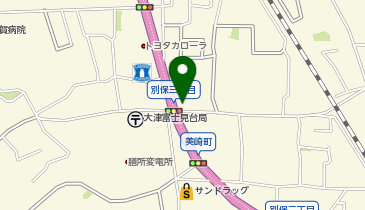 星乃珈琲店 大津別保店の地図画像