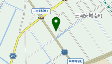 星乃珈琲店 三河安城店の地図画像