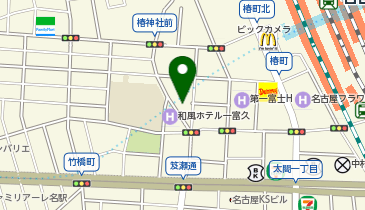 星乃珈琲店 名駅椿店の地図画像