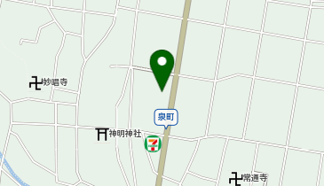 星乃珈琲店 栃木店の地図画像
