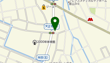 星乃珈琲店 富山天正寺店の地図画像