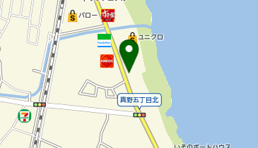 星乃珈琲店 大津真野店の地図画像