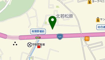 星乃珈琲店 宇都宮若松原店の地図画像
