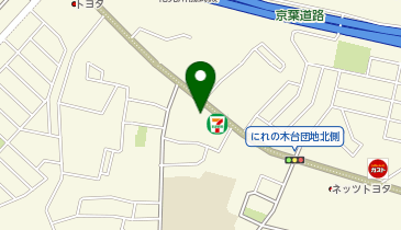 星乃珈琲店 千葉朝日ケ丘店の地図画像