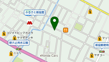 星乃珈琲店 新座店の地図画像