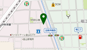 星乃珈琲店 新堀川店の地図画像