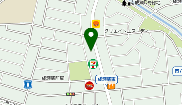 星乃珈琲店 成瀬店の地図画像