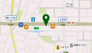 星乃珈琲店 足立江北店の地図画像