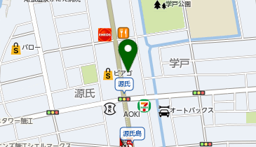 星乃珈琲店 蟹江店の地図画像