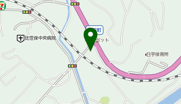 星乃珈琲店 佐世保大和店の地図画像