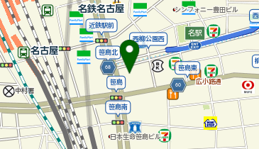星乃珈琲店 名古屋スパイラルタワーズ店の地図画像