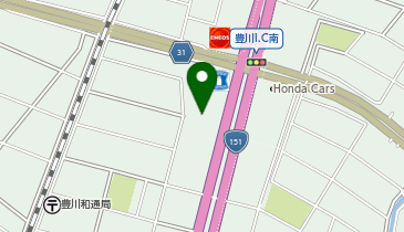 星乃珈琲店 豊川店の地図画像