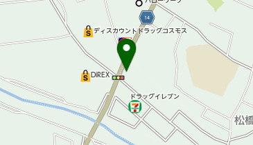 星乃珈琲店 きらら松橋店の地図画像