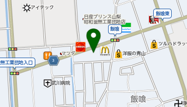 星乃珈琲店 甲府昭和店の地図画像