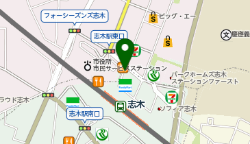 なんぼや 志木店の地図画像