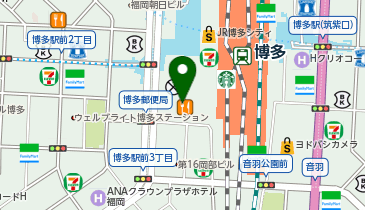なんぼや 博多マルイ店の地図画像