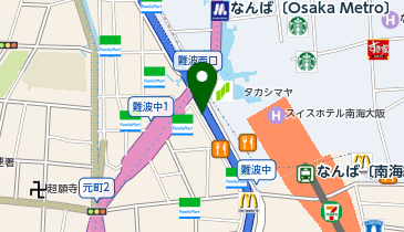 なんぼや 難波本店の地図画像