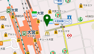 なんぼや 大宮店の地図画像