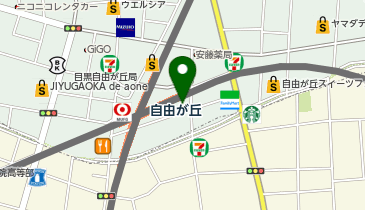 なんぼや 自由が丘店の地図画像