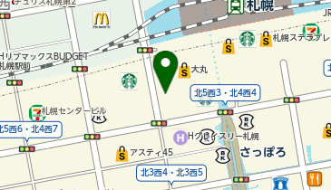 なんぼや 札幌アピア店の地図画像