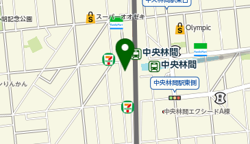 おかしのまちおか 中央林間店の地図画像