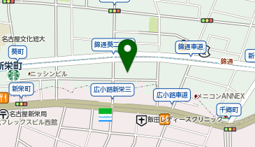 コインランドリー ホワイトピア錦通車道店の地図画像
