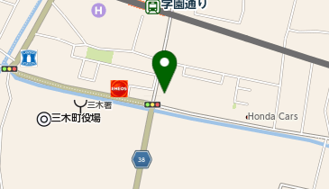 コインランドリー ホワイトピア三木店の地図画像