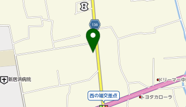 コインランドリー ホワイトピア中萩店の地図画像