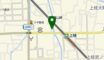 コインランドリー ホワイトピア上桂店の地図画像