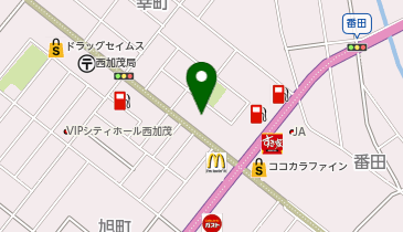 コインランドリー ホワイトピア加茂店の地図画像