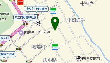 コインランドリー ホワイトピア宇和島店の地図画像