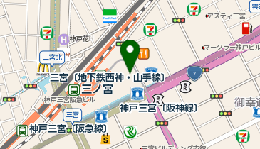 アデランス 神戸の地図画像