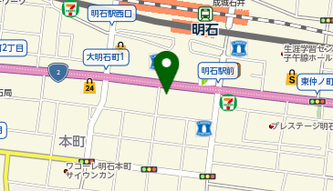 アデランス 明石の地図画像