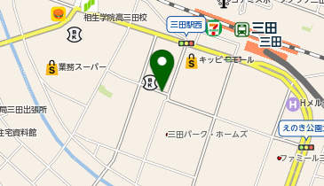 アデランス 三田の地図画像