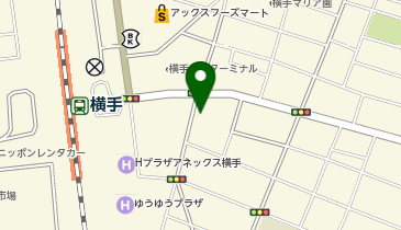 アデランス 横手の地図画像
